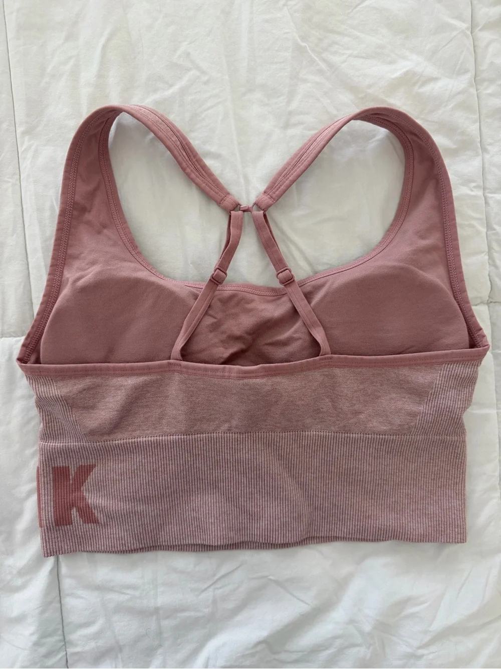 PINK Victoria's Secret Seamless Activewear Set Dusty Rose M/L